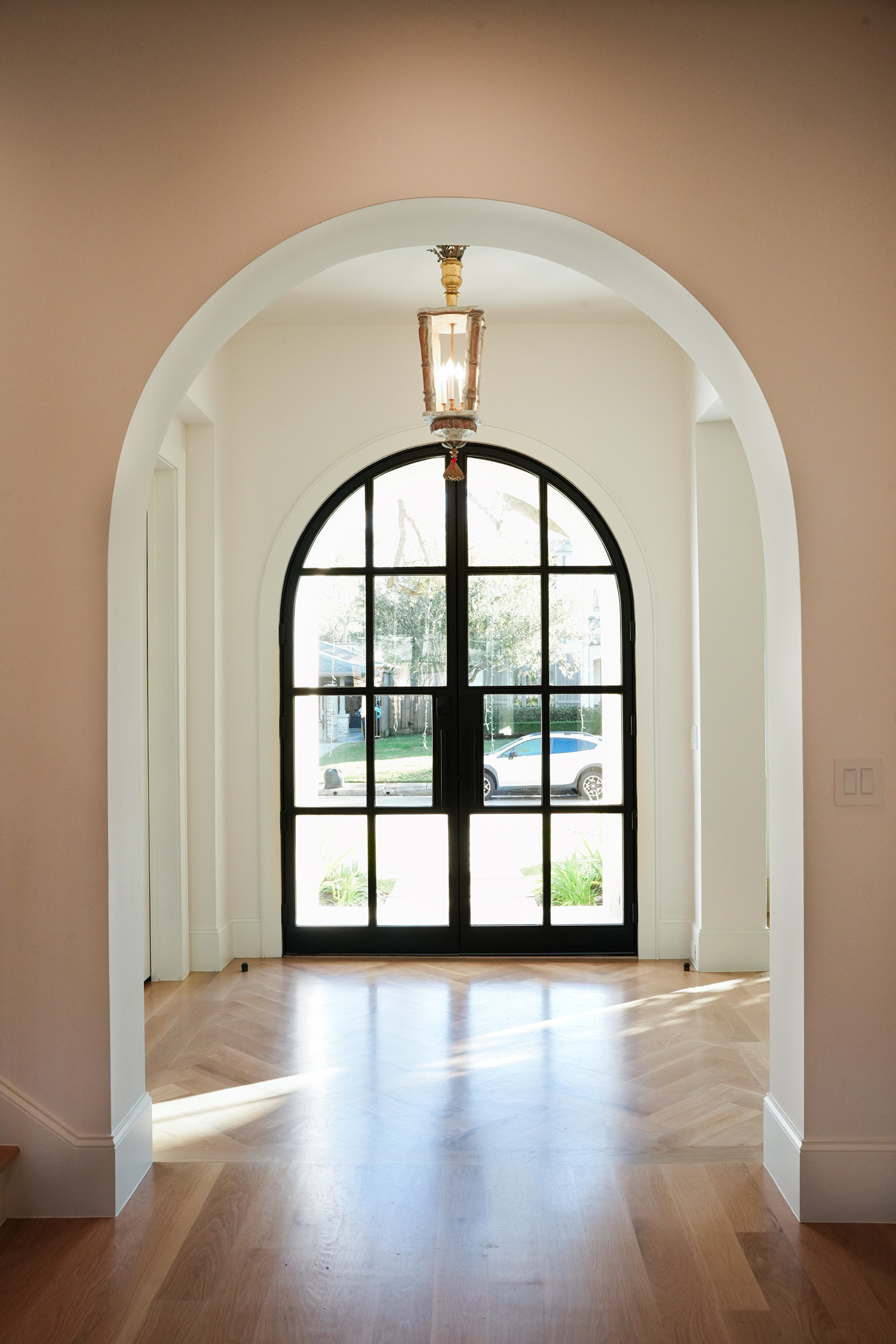 Front door - inside view